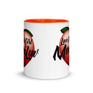 MonniLuv’s Mug with Orange Color Inside