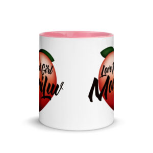 MonniLuv’s Mug with Pink Color Inside